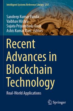 portada Recent Advances in Blockchain Technology: Real-World Applications (en Inglés)