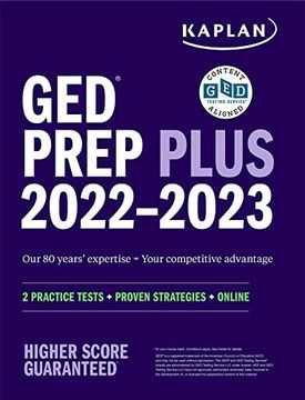 portada Ged Test Prep Plus 2022-2023: 2 Practice Tests + Proven Strategies + Online (Kaplan Test Prep) 