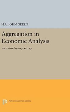 portada Aggregation in Economic Analysis (Princeton Legacy Library) (en Inglés)