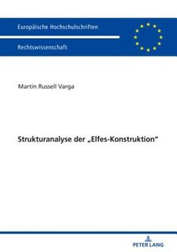 portada Strukturanalyse der Elfes-Konstruktion -Language: German (en Alemán)