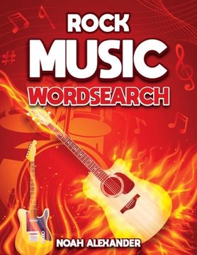 portada Rock Music Word Search: A Celebration of Everything that is Rock Music Word search Puzzle (en Inglés)