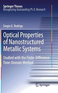 portada optical properties of nanostructured metallic systems