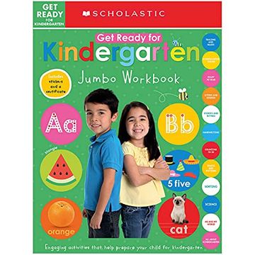 portada Get Ready for Kindergarten Jumbo Workbook (Scholastic Early Learners) (en Inglés)