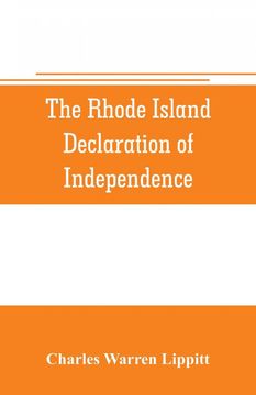 portada The Rhode Island Declaration of Independence (en Inglés)