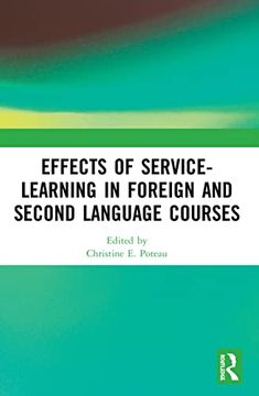 portada Effects of Service-Learning in Foreign and Second Language Courses (in English)