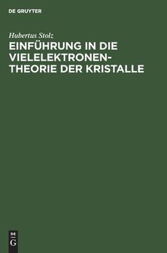 portada Einführung in die Vielelektronentheorie der Kristalle (in German)