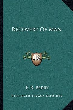 portada recovery of man