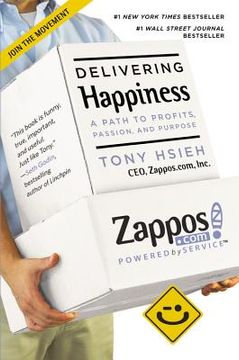 portada Delivering Happiness (en Inglés)