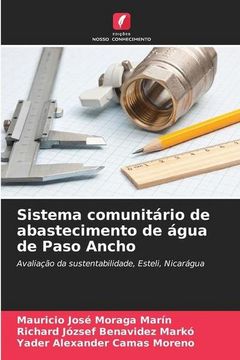 portada Sistema Comunitário de Abastecimento de Água de Paso Ancho: Avaliação da Sustentabilidade, Esteli, Nicarágua (en Portugués)