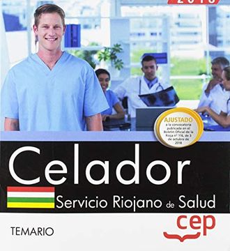 portada Celador. Servicio Riojano de Salud (Seris). Temario