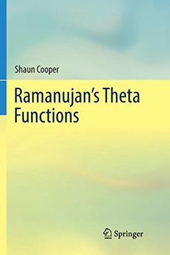 portada Ramanujan's Theta Functions (en Inglés)