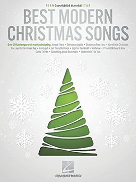portada Best Modern Christmas Songs: Piano- Vocal-Guitar (en Inglés)
