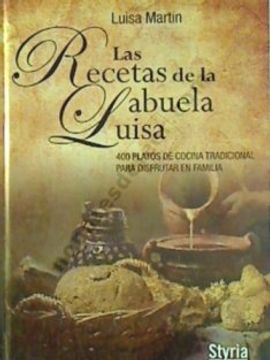 portada Las Recetas de la Abuela Luisa (in Spanish)