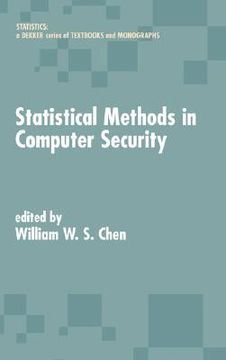 portada statistical methods in computer security (en Inglés)