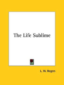 portada the life sublime (en Inglés)