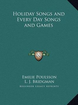portada holiday songs and every day songs and games (in English)