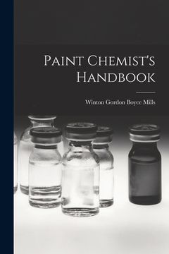 portada Paint Chemist's Handbook (en Inglés)