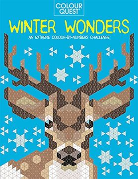 portada Colour Quest®: Winter Wonders: An Extreme Colour by Numbers Challenge (Colour Quest, 6) (en Inglés)