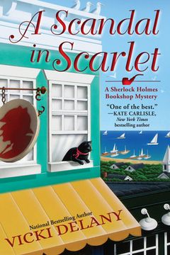 portada A Scandal in Scarlet (a Sherlock Holmes Bookshop Mystery) (en Inglés)