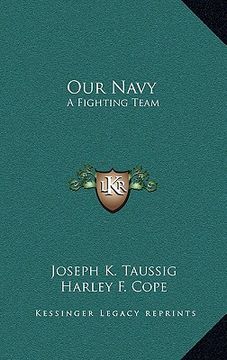 portada our navy: a fighting team (en Inglés)