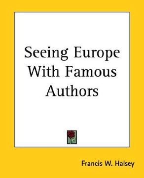 portada seeing europe with famous authors (in English)