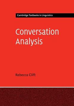portada Conversation Analysis (Cambridge Textbooks in Linguistics) (in English)