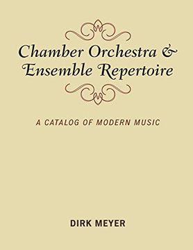 portada Chamber Orchestra and Ensemble Repertoire (Music Finders) (en Inglés)