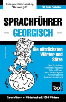 portada Sprachführer Deutsch-Georgisch und thematischer Wortschatz mit 3000 Wörtern (en Alemán)