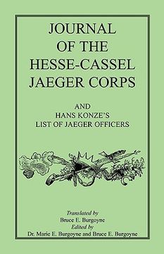 portada journal of the hesse-cassel jaeger corps (en Inglés)