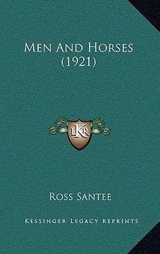 portada men and horses (1921) (in English)