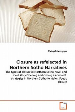 portada closure as refelected in northern sotho narratives (en Inglés)