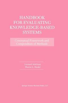 portada handbook for evaluating knowledge-based systems: conceptual framework and compendium of methods (en Inglés)