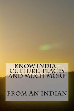 portada Know India - Culture, Places and Much More (en Inglés)
