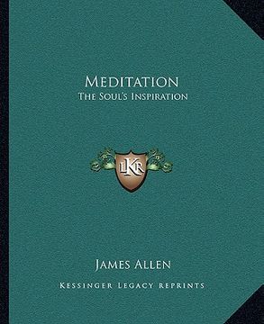 portada meditation: the soul's inspiration (en Inglés)