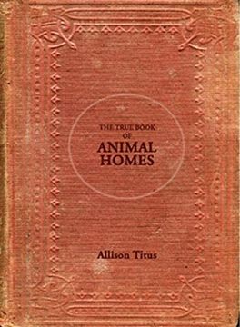 portada The True Book of Animal Homes