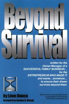 portada beyond survival, a guide for business owners and their families