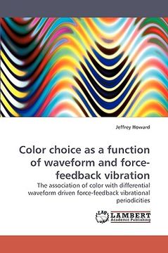 portada color choice as a function of waveform and force-feedback vibration
