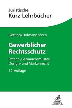 portada Gewerblicher Rechtsschutz (en Alemán)