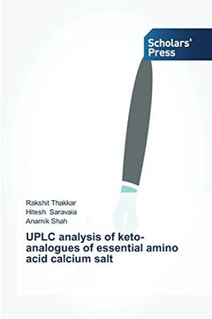 portada Uplc Analysis of Keto-Analogues of Essential Amino Acid Calcium Salt