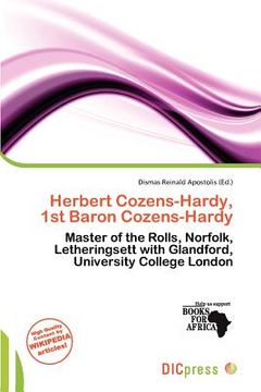 herbert cozens-hardy, 1st baron cozens-hardy