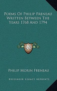 portada poems of philip freneau written between the years 1768 and 1794 (en Inglés)