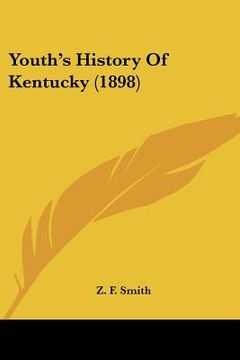 portada youth's history of kentucky (1898) (en Inglés)