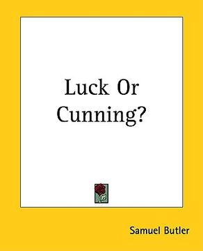 portada luck or cunning? (en Inglés)