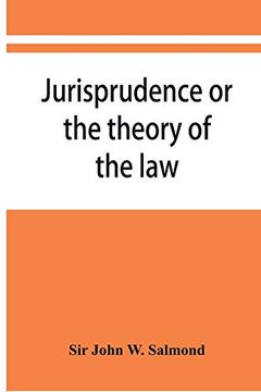 portada Jurisprudence or the Theory of the law (en Inglés)