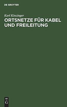 portada Ortsnetze für Kabel und Freileitung (en Alemán)