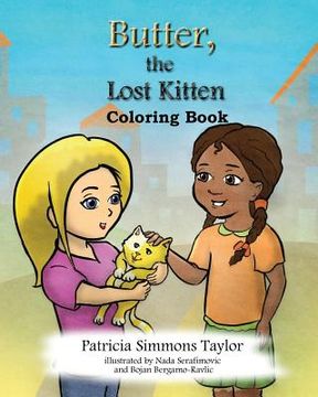 portada Butter, the Lost Kitten Coloring Book