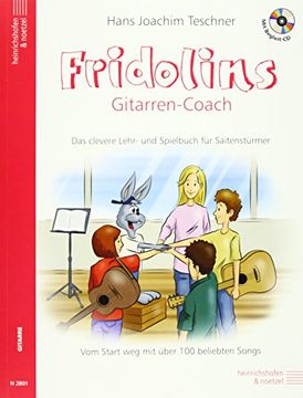 portada Fridolins Gitarrencoach mit cd das Clevere Lehrund Spielbuch fr Saitenstrmer