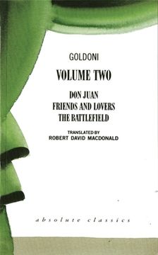 portada Goldoni: Volume Two (en Inglés)