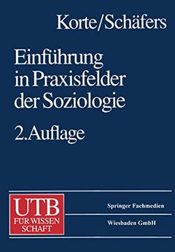 portada Einführung in Praxisfelder Der Soziologie (en Alemán)