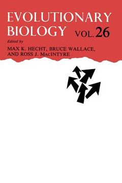 portada Evolutionary Biology: Volume 26 (en Inglés)